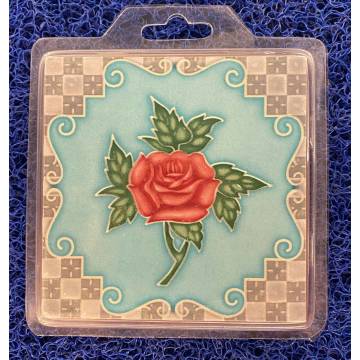 Four Rose Blue Coasters (Mug)