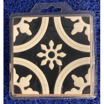Kyra Black Coasters (Mug)